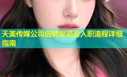 天美传媒公司应聘渠道及入职流程详细指南